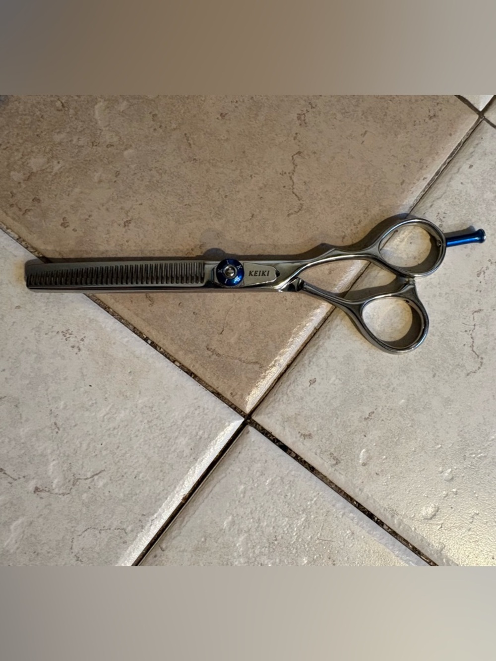 Keiki 35-tooth Thinning Shears 6.0 Japanese - right handed